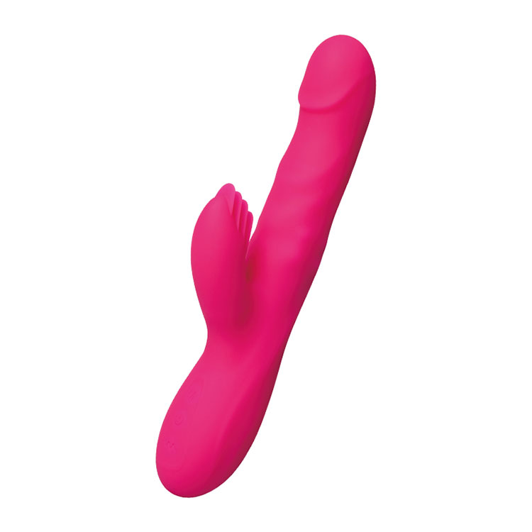 Vibrator iepure cu împingere cu margele rotative